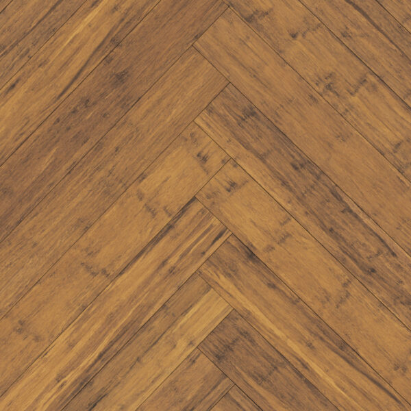 Deska bambusowa Bamboo Herringbone Karmel 600x96x12 mm (L+P)