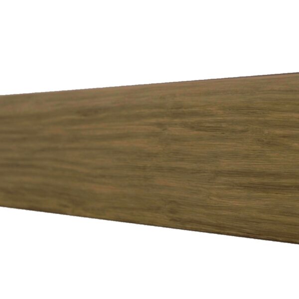 Listwa bambusowa przypodłogowa Bamboo Stafford 1820x70x14mm – lita deska bambusowa w ciepłym brązowym odcieniu z zaokrąglonym profilem