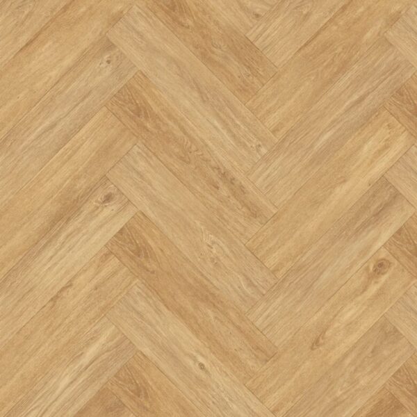 Panele podłogowe Masterpieces Narbona Herringbone – wzór jodełki, naturalny dekor drewna z wyraźnym usłojeniem, klasa AC6, 1174,4 × 293,6 × 8 mm